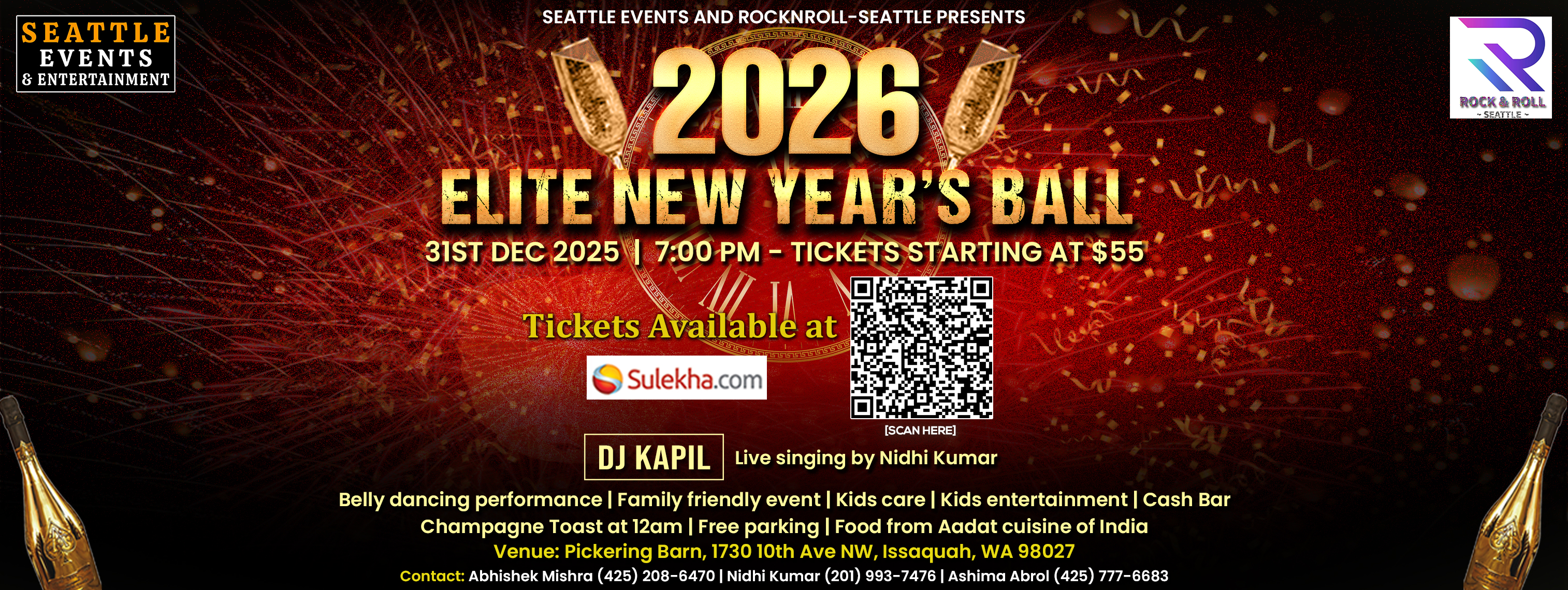 Elite New Year's Ball 2026 Seattle